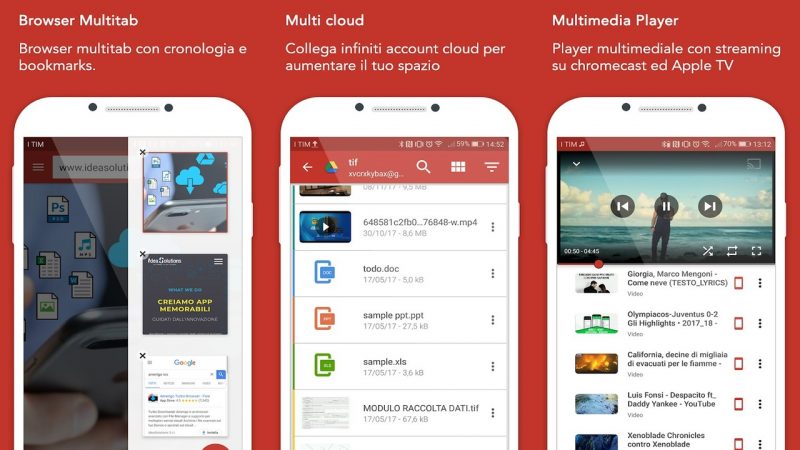 Cách xài chung Dropbox, Google Drive, OneDrive cùng một nơi trên Android