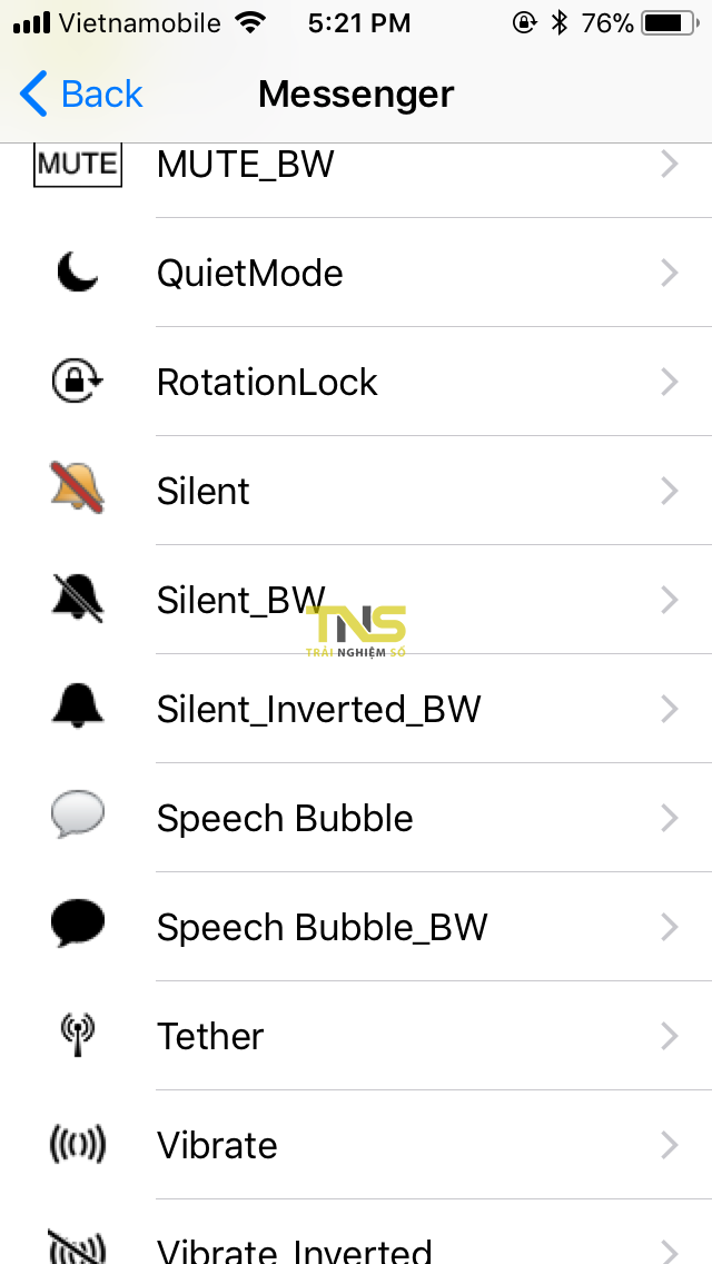 Cách hiển thị icon thông báo lên status bar độc lạ cho iOS 11