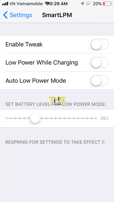 SmartLPM - Tweak hay giúp tiết kiệm pin tối đa khi khóa máy