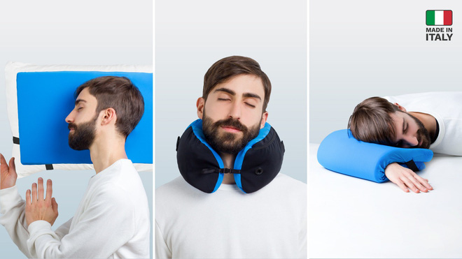 Omni pillow: gối cổ ngủ êm