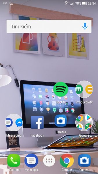 Messenger Home: Trình launcher tin nhắn độc đáo trên Android