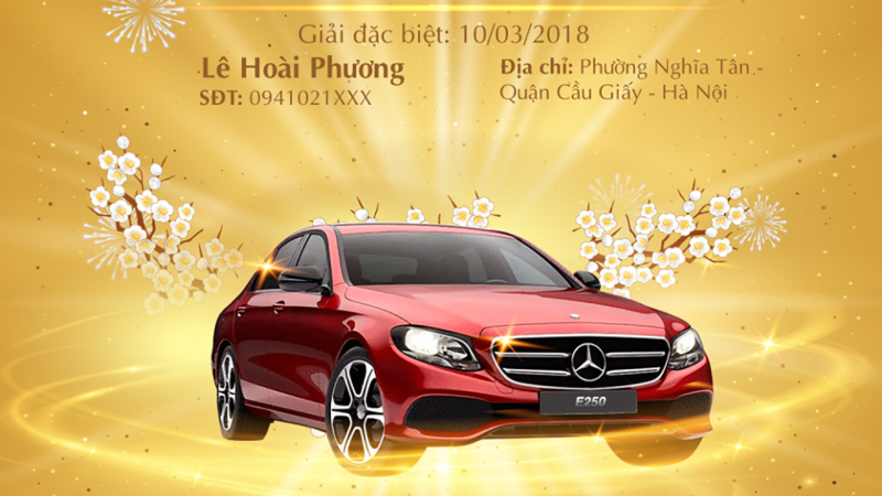 Nạp thẻ VinaPhone, một nữ khách hàng trúng 2,5 tỷ đồng