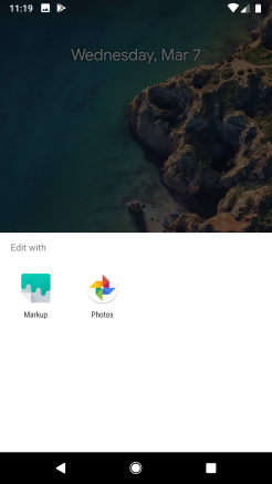 Android P thêm nhiều công cụ Markup khi bạn chụp màn hình