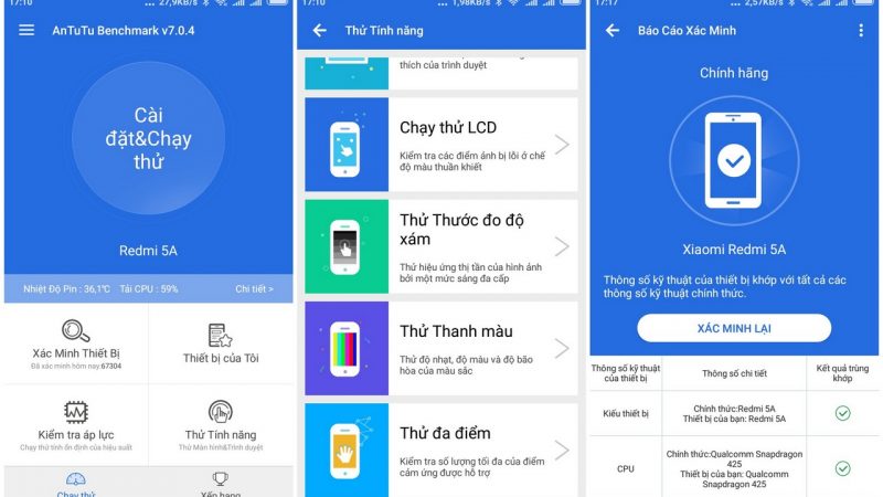 Cách kiểm tra máy Android trước khi mua, tránh hàng nhái, hàng dựng