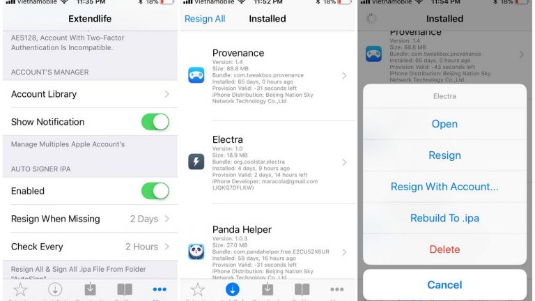 Cách tự động gia hạn chữ ký số cho app trên iOS 11