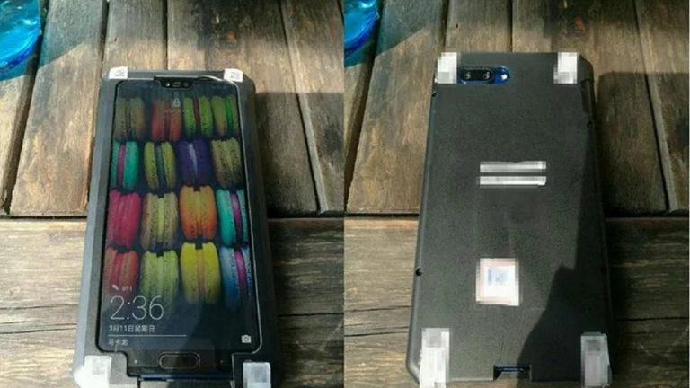 Honor 10 bị rò rỉ hình ảnh với thiết kế tai thỏ, camera kép phía sau