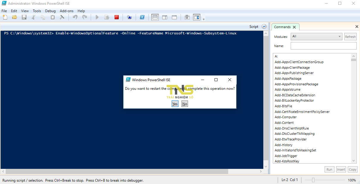 Kali - HĐH hacker tin dùng đã chạy được trên Windows 10