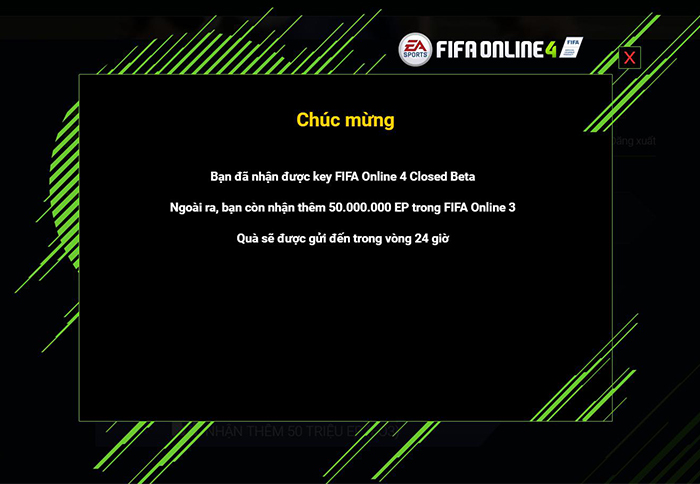 Cách nhận key FIFA Online 4 Closed Beta để trải nghiệm