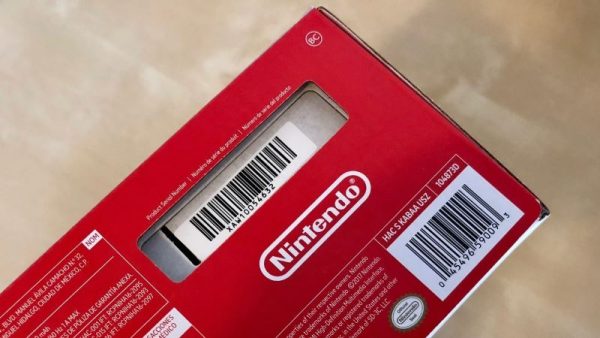 Tìm serial number Nintendo Switch