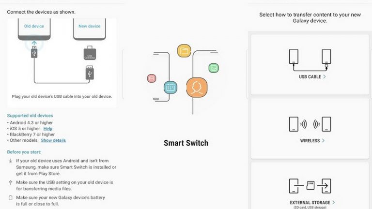 Samsung Smart Switch là gì?