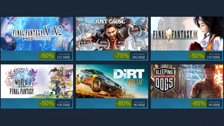Mua game siêu rẻ: Batman Arkham, Tomb Raider, Final Fantasy và nhiều nữa đang giảm giá trên Steam