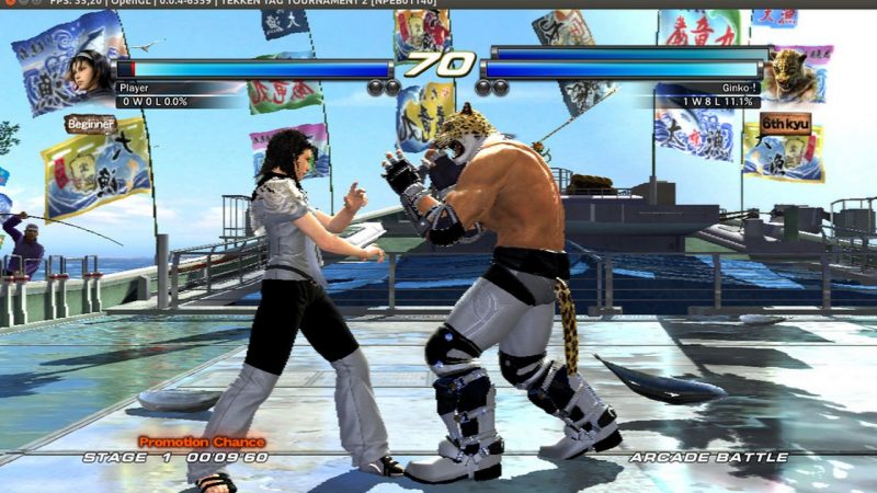 Các game Castlevania, Tekken, MGS3 đã có thể chơi được hoàn chỉnh trên PC