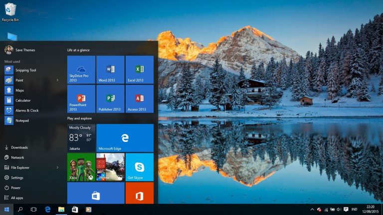 Tổng hợp 26 theme mới cho Windows 10