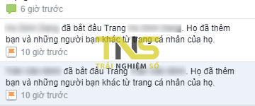 Hàng loạt thông báo tạo trang cá nhân được tạo. Nó là gì?