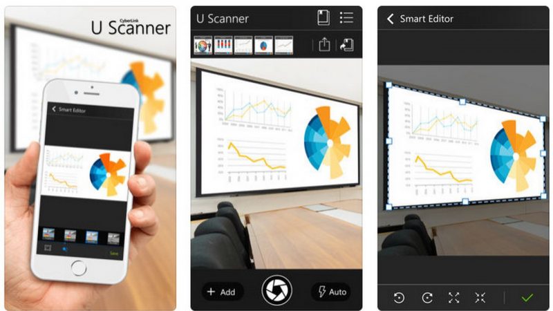 U Scanner – Ứng dụng scan tài liệu với tính năng Auto De-skew độc đáo