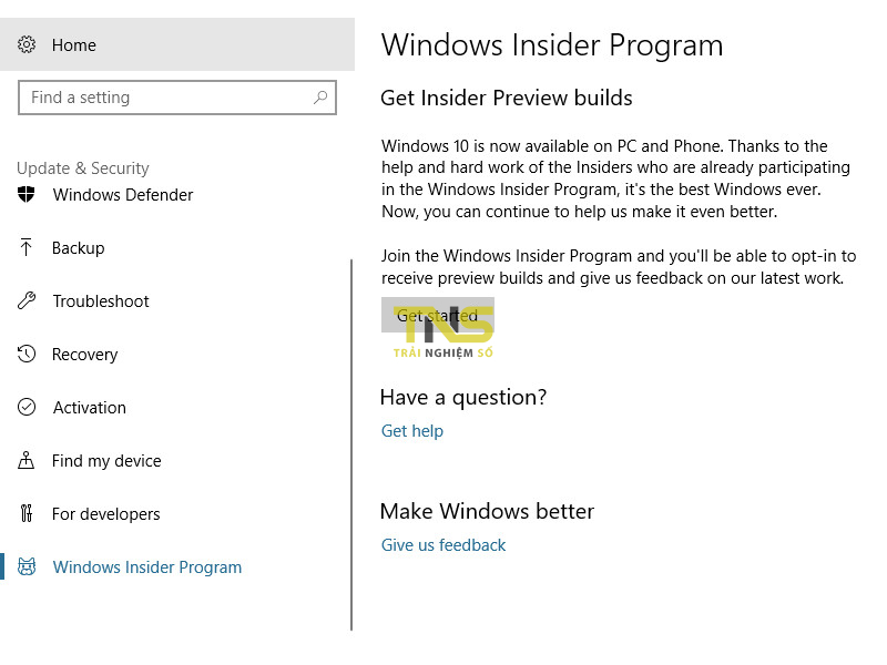 Hai cách cập nhật lên Windows 10 Redstone 4 build 17120 an toàn