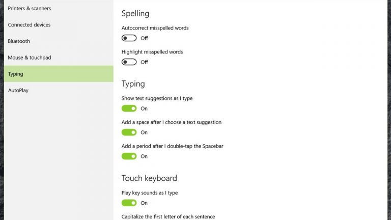 Cách bỏ dấu gạch đỏ khi gõ nội dung trên Skype và các ứng dụng UWP