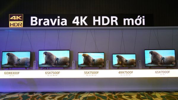Sony ra mắt loạt TV BRAVIA OLED và 4K HDR mới