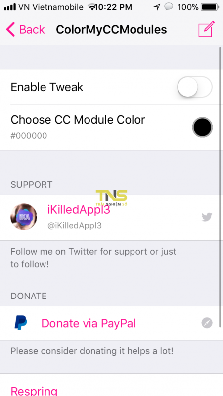 ColorMyCCModules: "Tô màu" cho Control Panel