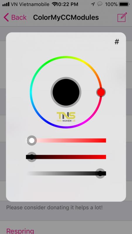 ColorMyCCModules: "Tô màu" cho Control Panel