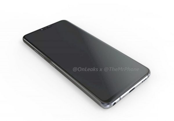 Xuất hiện ảnh render LG G7 với thiết kế tai thỏ