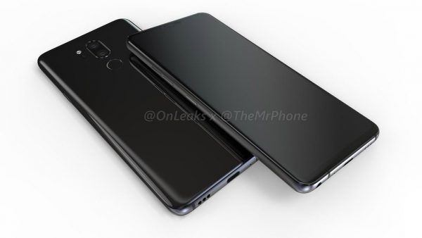 Xuất hiện ảnh render LG G7 với thiết kế tai thỏ