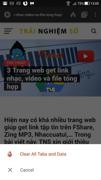 5 trình duyệt gọn nhẹ, bảo mật cho Android