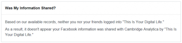 Cách kiểm tra thông tin Facebook có bị chia sẻ với Cambridge Analytica không