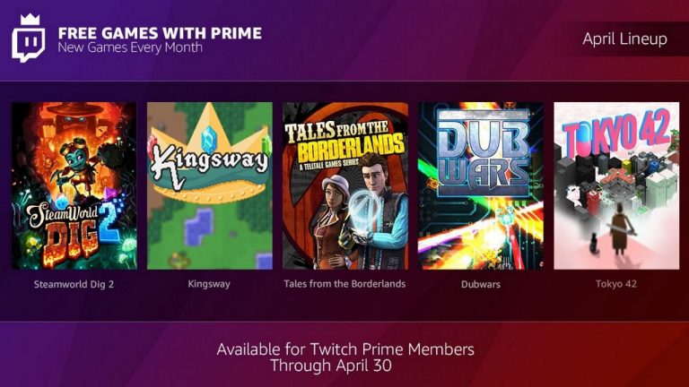 Free Games with Prime tháng 4/2018: SteamWorld Dig 2, Tales from the Borderlands và…