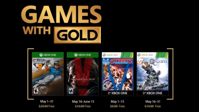 Games with Gold tháng 5/2018: Super Mega Baseball 2, Metal Gear Solid V và…
