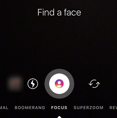Cách chụp ảnh xóa phông trên Instagram với tính năng Focus