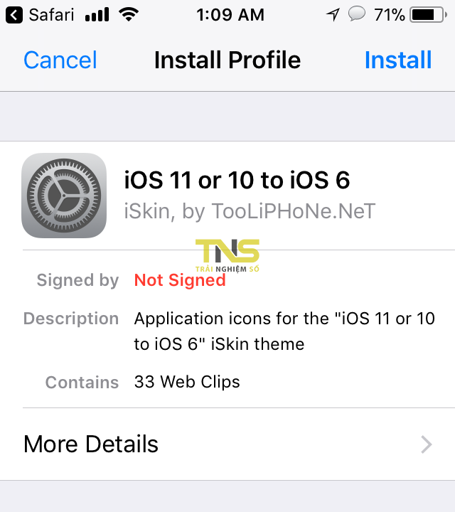 Cách biến giao diện iOS 11 thành iOS 6 không cần jailbreak