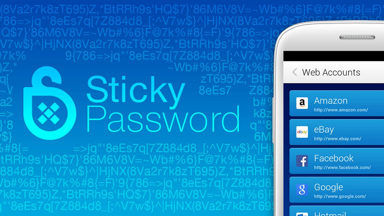 Phần mềm quản lý mật khẩu Sticky PassWord