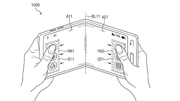 Smartphone có khả năng gập ngang lại cùng màn hình trong suốt sẽ không còn xa?