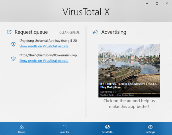 VirusTotal X: Kiểm tra độ an toàn của tập tin từ desktop Windows 10