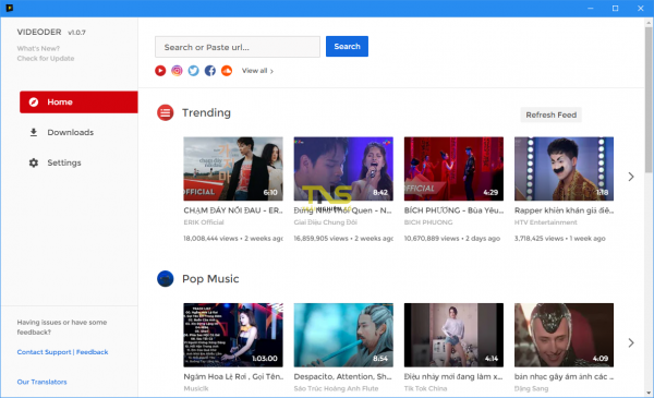 Videoder: Tải video, nhạc trên YouTube và hơn 1000 trang web khác