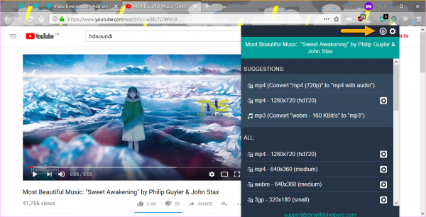 2 Add-on mới bắt link tải video, nhạc trên Firefox