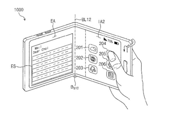 Smartphone có khả năng gập ngang lại cùng màn hình trong suốt sẽ không còn xa?