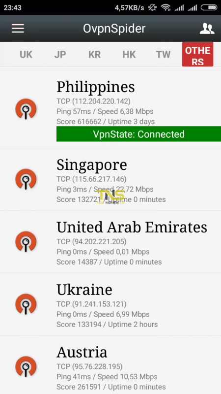 Hướng dẫn cách fake IP Philippines trên Android để chơi Asphalt 9