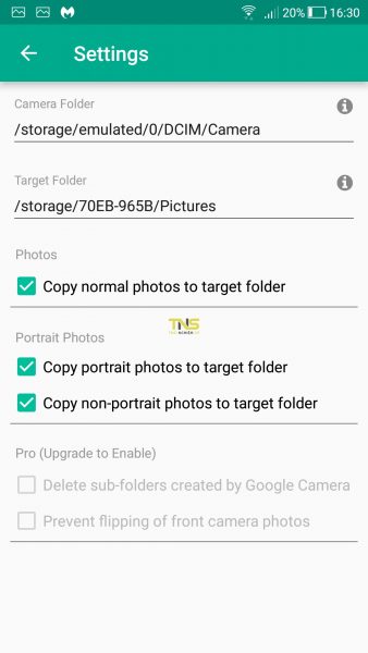 GCam Tool: Chép ảnh chụp Google Camera vào thẻ SD, chống lật ảnh khi Selfie,…