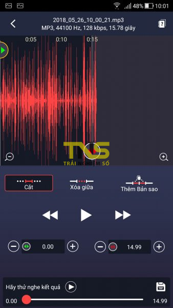 Tải ngay ứng dụng ghi âm Voice Recorder Pro đang miễn phí trên Android