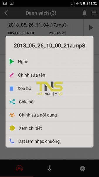Tải ngay ứng dụng ghi âm Voice Recorder Pro đang miễn phí trên Android