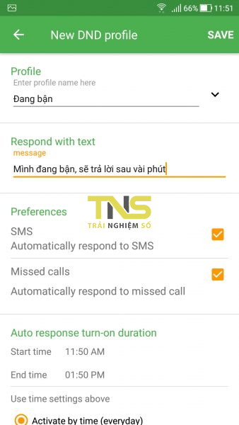 Tải ngay ứng dụng trả lời tin nhắn SMS tự động đang miễn phí trên Android