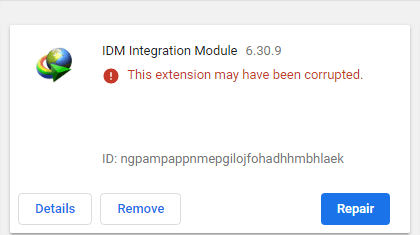Làm gì khi Windows Defender xóa tiện ích IDM Integration Module trên Chrome?