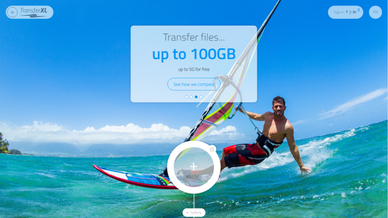 Chia sẻ tập tin 10 GB miễn phí mỗi ngày và an toàn