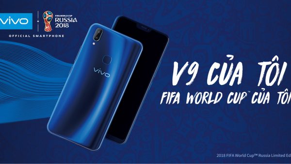 Vivo ra mắt phiên bản giới hạn V9 màu xanh dành riêng FIFA World Cup 2018