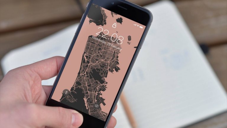 Thêm cách tạo hình nền bản đồ âm bản tuyệt đẹp cho smartphone