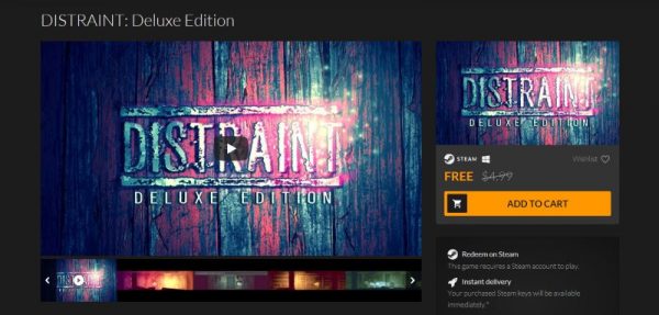 Distraint: Deluxe Edition free Fanatical