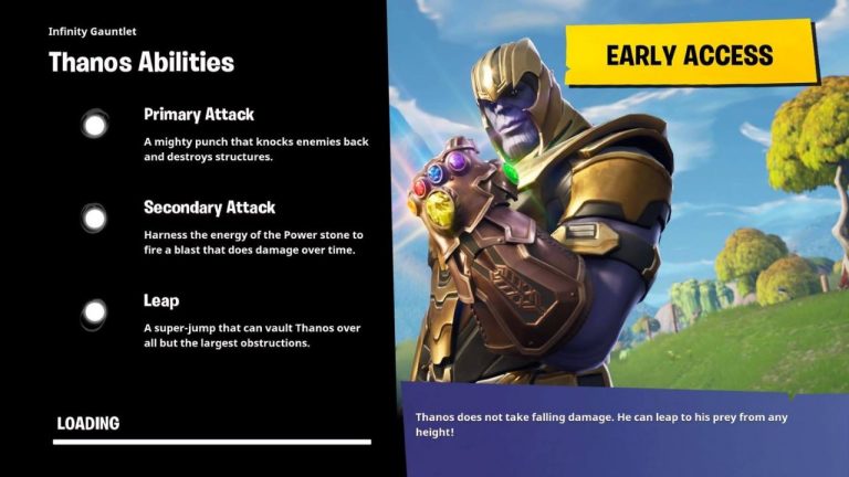 Kinh nghiệm chơi game Fortnite: cách lấy Infinity Gauntlet để hóa thân thành Thanos