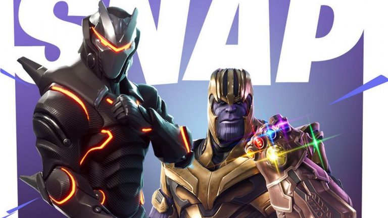 Ác nhân Thanos phim Avengers: Infinity War bất ngờ xuất hiện trong game Fortnite